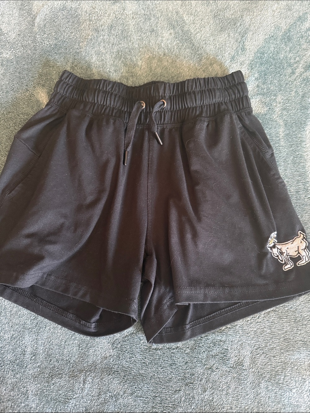 Youth XL GOAT USA black shorts